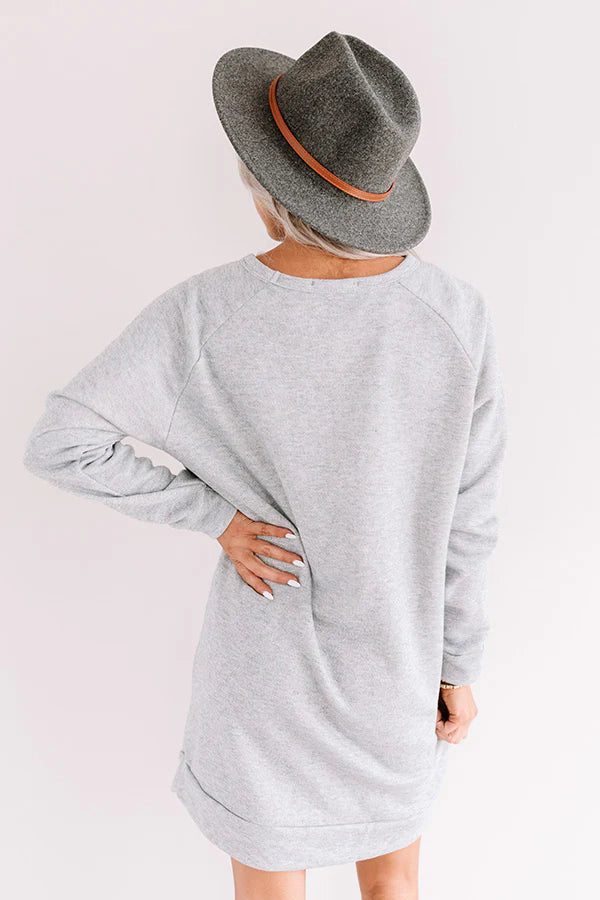 Comfy Chic Sweatshirt Dress